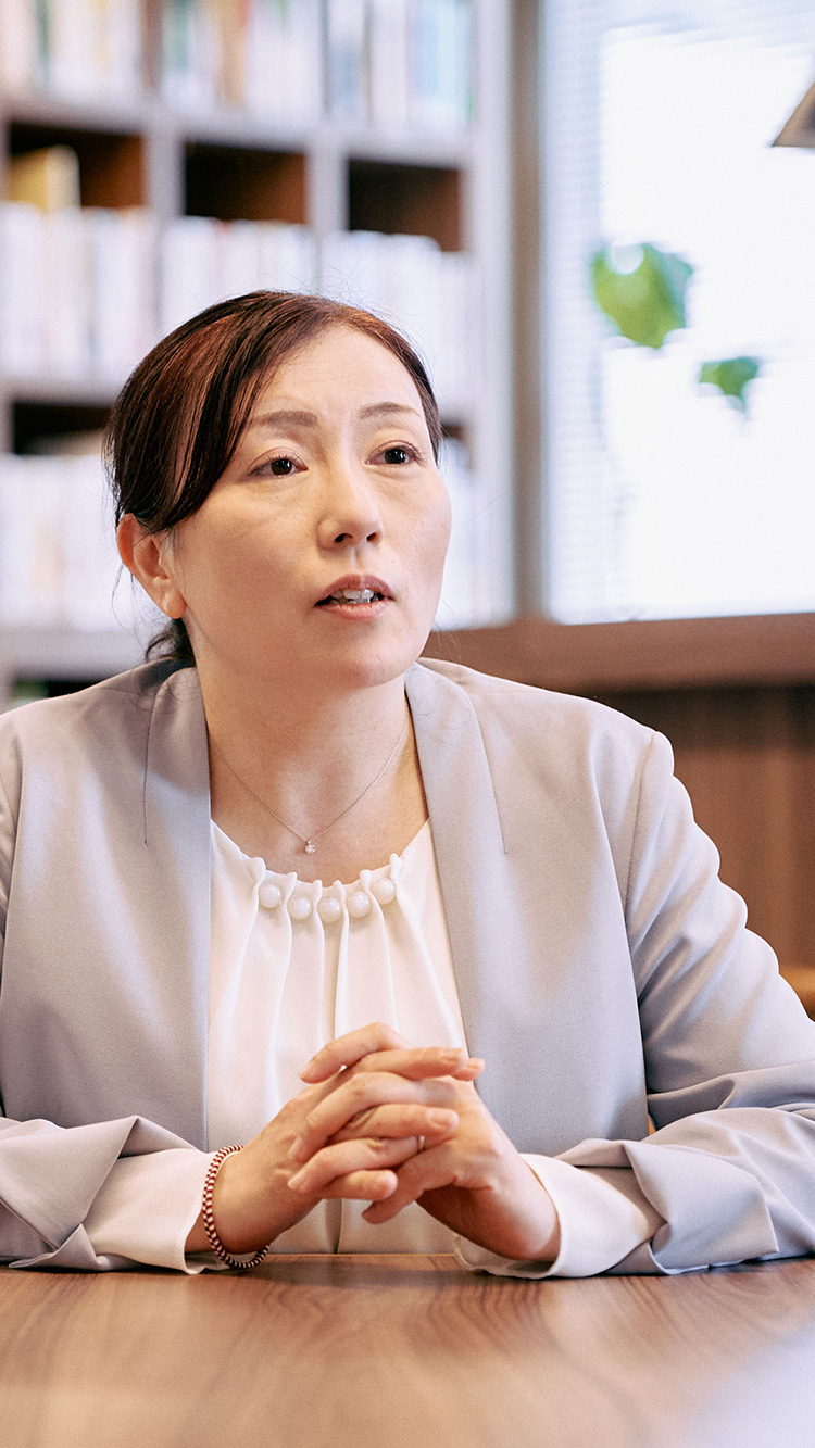 経営支援部 金森紀子